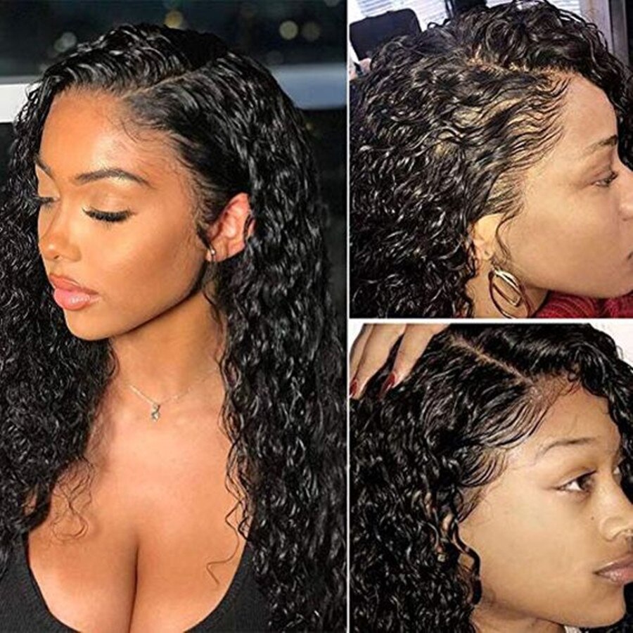 Remy Water Wave Lace Front Wig | HD Transparent Lace Frontal Human Hair Wig